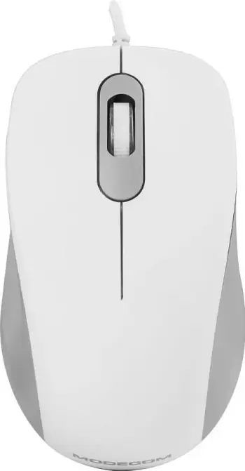 Maus Modecom M10S Silent (M-MC-M10S-200), i bardhë