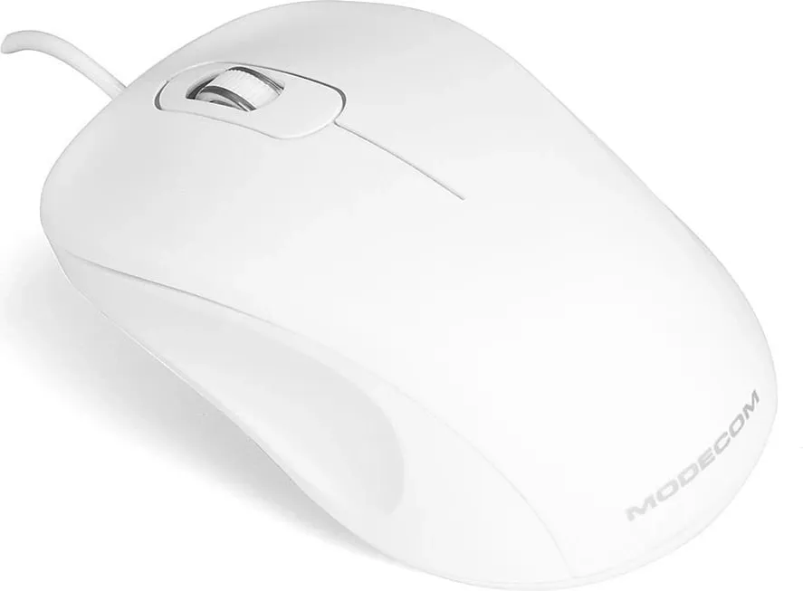 Maus Modecom M10 (M-MC-0M10-200), 1000 DPI, i bardhë - 2