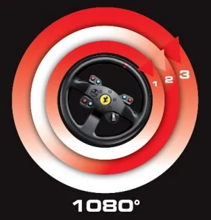Timon dhe pedale Ferrari Thrustmaster T300, Alcantara-Edition - 8