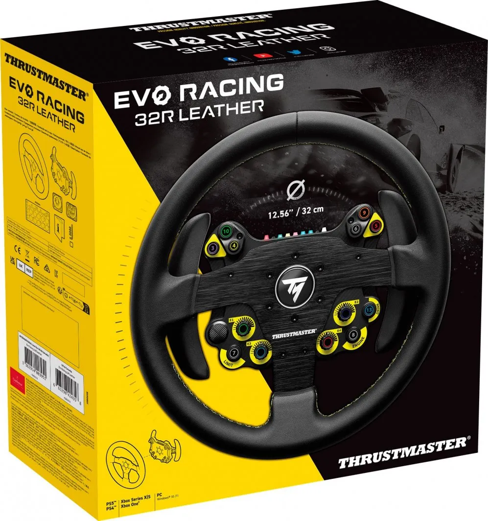 Timon Thrustmaster EVO Racing 32R Leather Lenkrad - 5