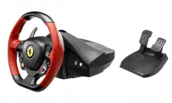 Set timon dhe pedale Volant Thrustmaster Ferrari 458 Spider për Xbox