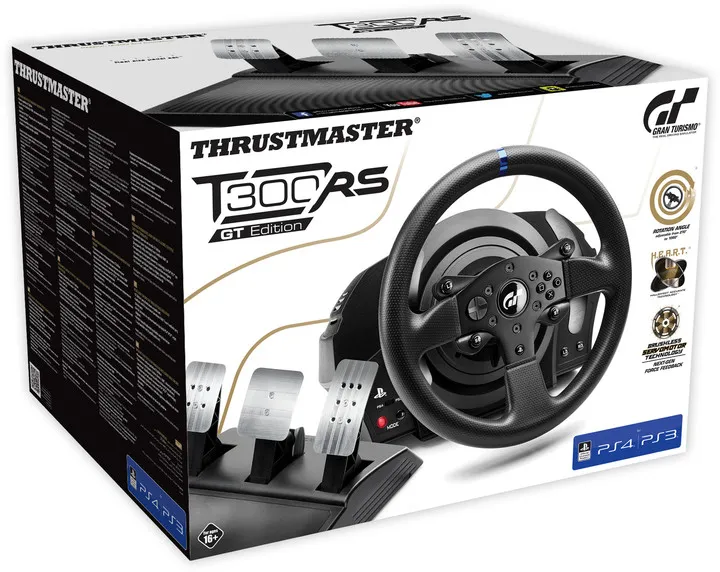 Set për vozitje Volant Thrustmaster T300 RS + T3PA Edicioni GT për PC/PS3/PS4 - 6
