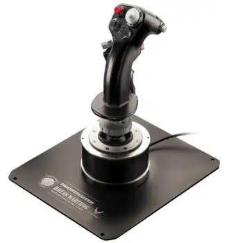Joystick fluturimi, Thrustmaster HOTAS Warthog 2960738, bazë metalike, për PC, e zezë