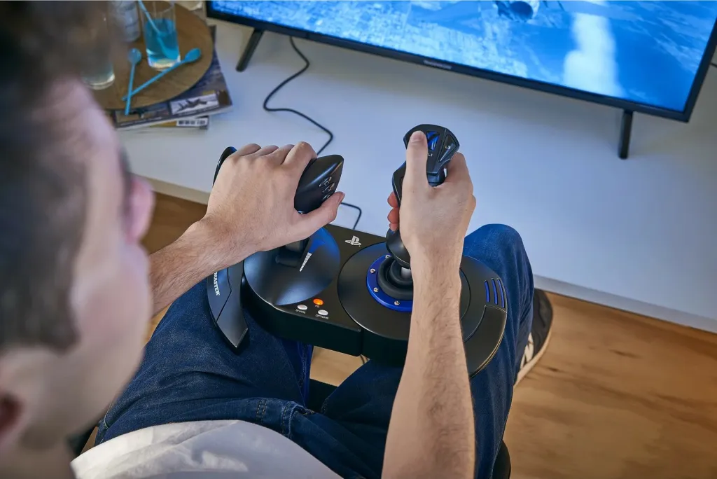 Joystick Thrustmaster T.Flight Hotas 4, për PC/PS4, i zi - 5