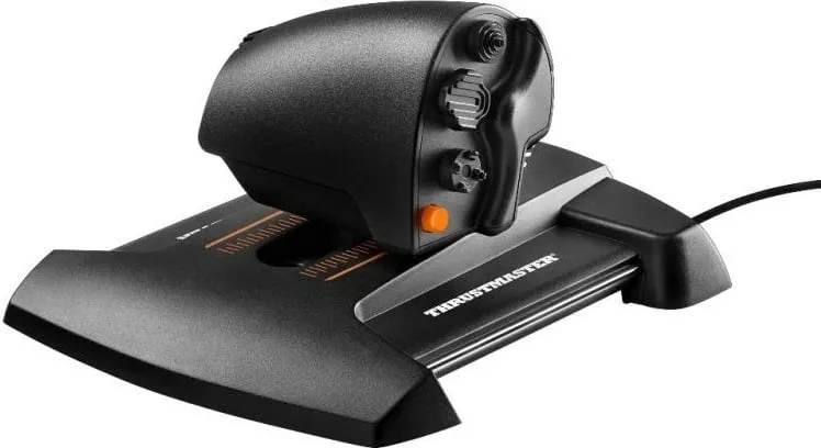 Throttle për lojëra Thrustmaster AddOn TWCS, me kabllo, për PC, e zezë - 1