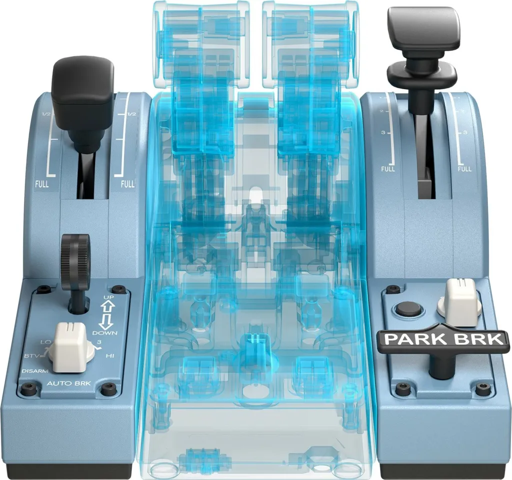 Kontrollues fluturimi Thrustmaster TCA Quadrant AIRBUS Edition, PC, zi/kaltër - 4