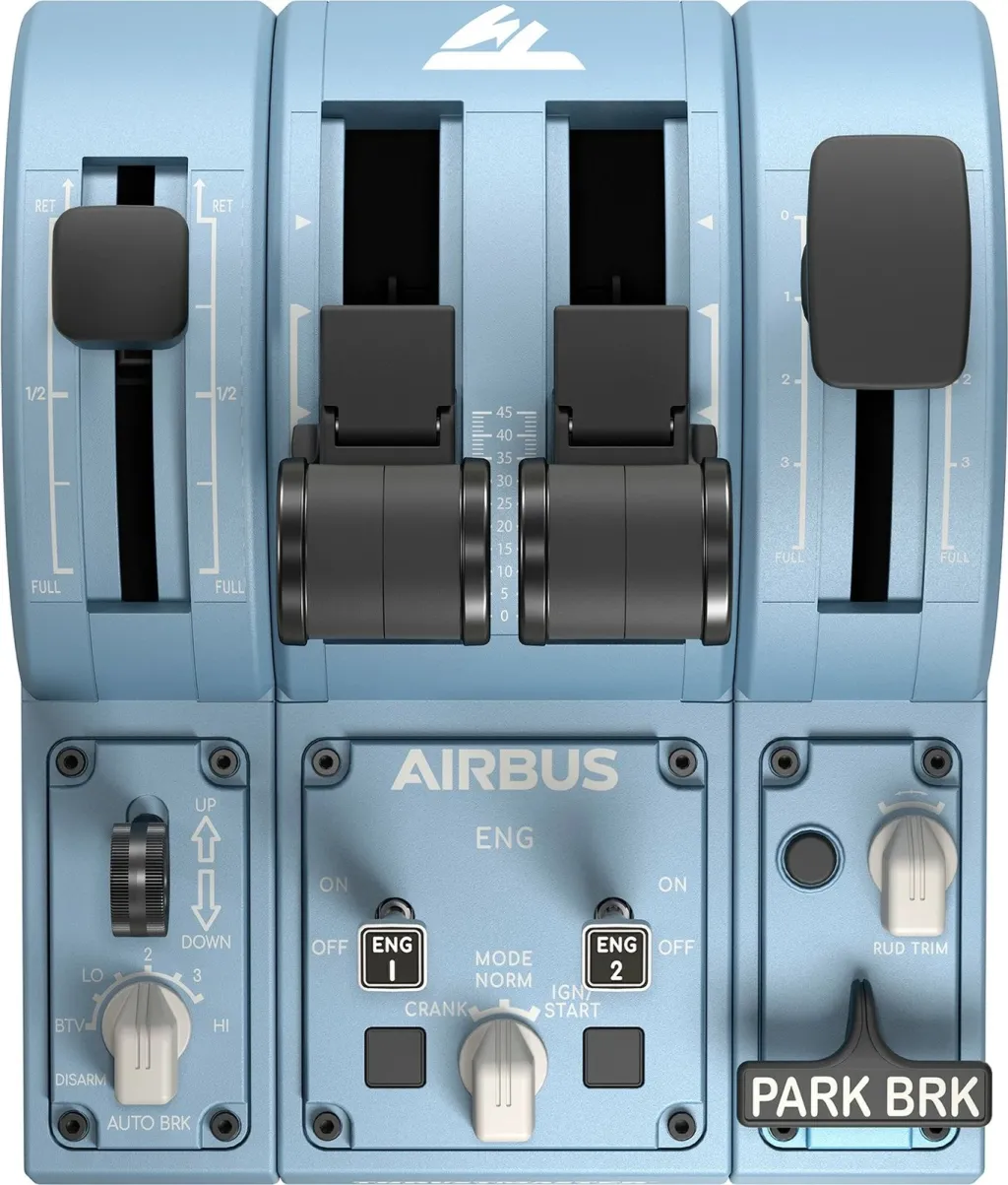 Kontrollues fluturimi Thrustmaster TCA Quadrant AIRBUS Edition, PC, zi/kaltër - 5