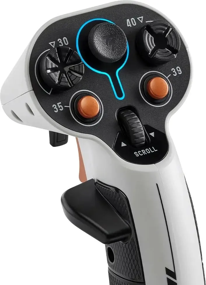Joystick Thrustmaster SoL-R 2 FlightStick Space Duo për PC, bardhë/zezë - 2