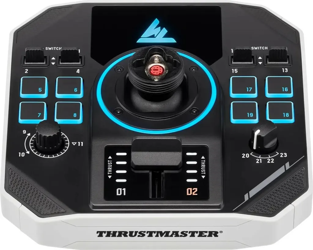 Joystick Thrustmaster SoL-R 2 FlightStick Space Duo për PC, bardhë/zezë - 3