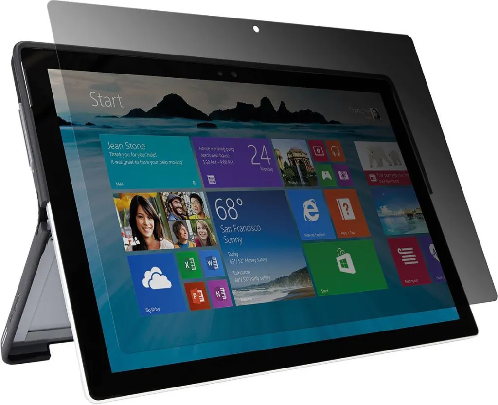 Mbrojtëse privatësie për Surface 4 Targus (AST025EUZ), 12,3" - 1