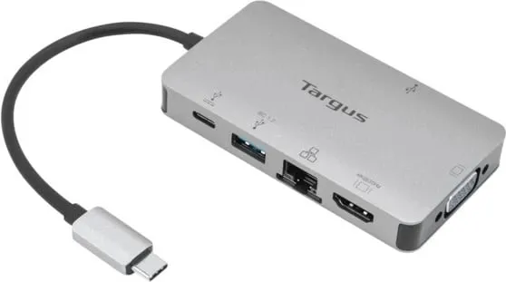 Docking station Targus 4K, USB-C, i hirtë - 2