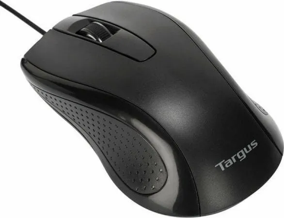 Maus Targus Antimicrobial, me kabllo, USB, i zi - 1