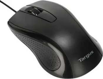 Maus Targus Antimicrobial, me kabllo, USB, i zi