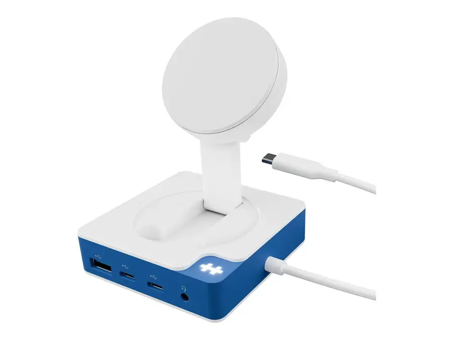Docking station USB C Targus HyperDrive Flex MagCharge, HDMI, kompakt, blu e errët - 1