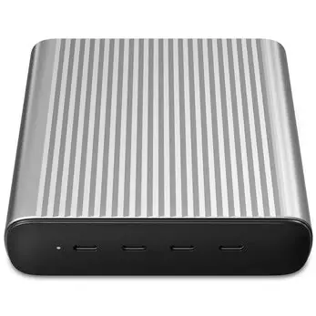 Kabllo për Furnizim me Energji Targus / 245W GaN / Prizë EU / UK – Zezë