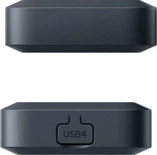 Kasë SSD Targus HyperDrive EcoSmart USB4, M.2 NVMe, USB Type-C, e zezë - 4