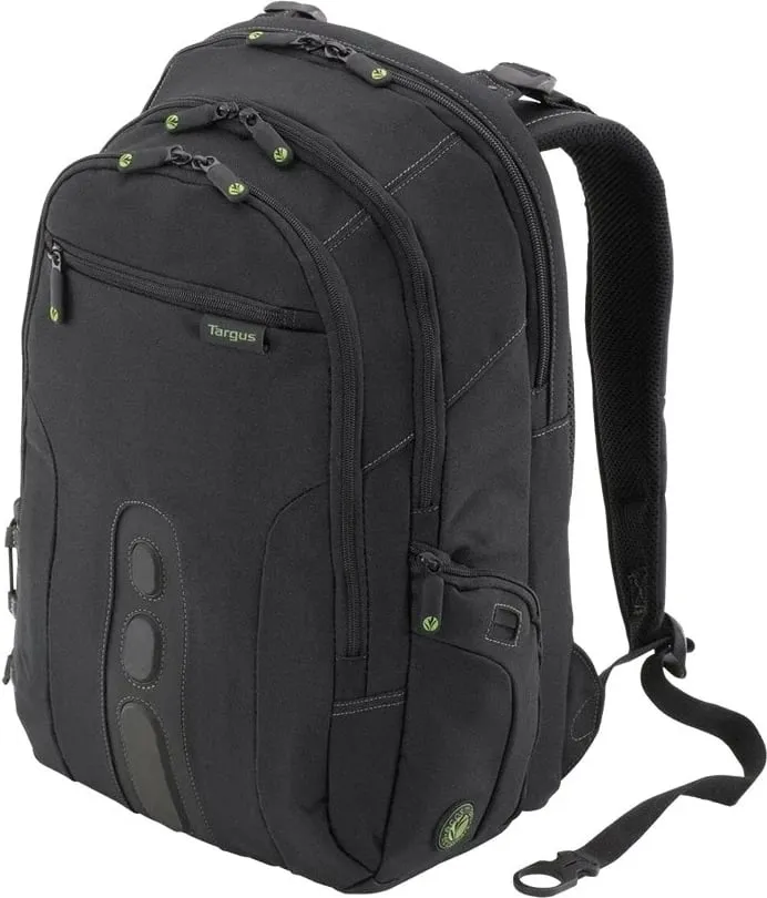 Çantë shpine Targus ECOSPRUCE, 15.6 inç, e zezë, waterproof - 1