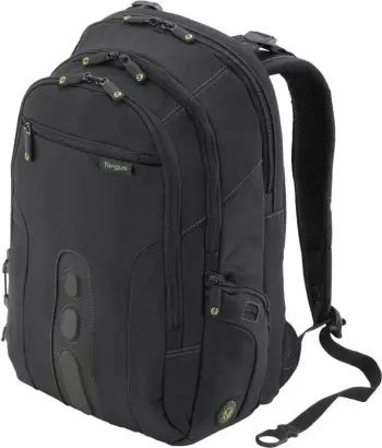 Çantë shpine Targus ECOSPRUCE, 15.6 inç, e zezë, waterproof