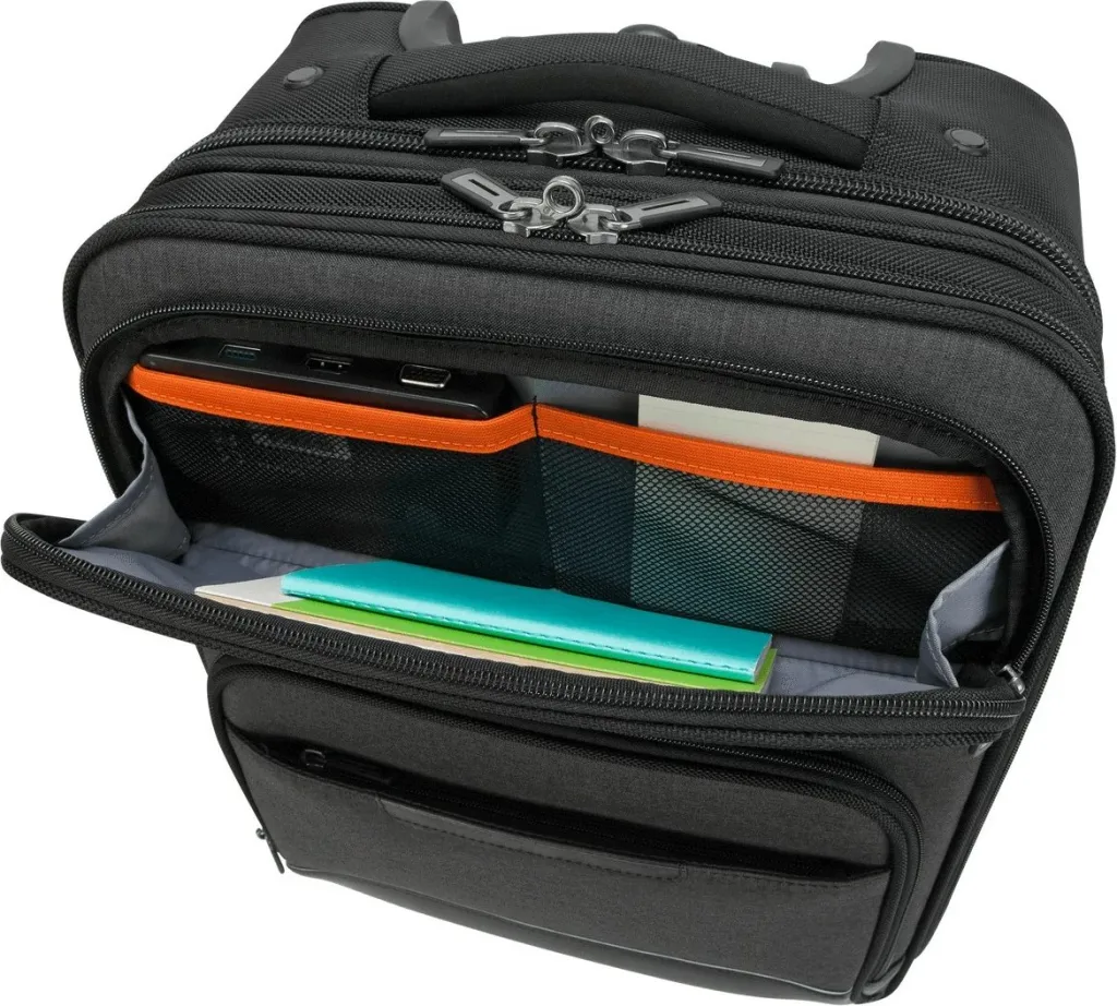 Çantë notebook Targus CitySmart me rrota, e zezë - 3