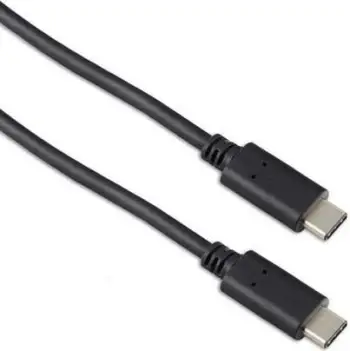 Kabllo USB-C Targus 1m, 10Gbps, 5A, e zezë