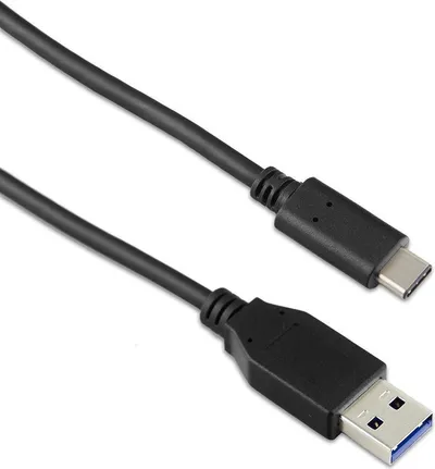 Kabllo USB-C në USB-A Targus 1m, 10Gbps, e zezë - 1