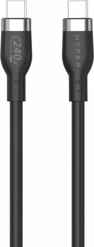 Kabllo USB-C Targus 1M, 240W, e zezë