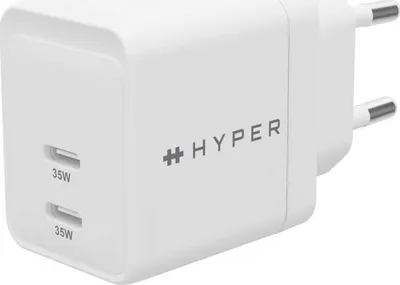 Karikues Targus HyperJuice 35W USB-C, 2 porta, i bardhë - 2