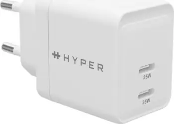 Karikues Targus HyperJuice 35W USB-C, 2 porta, i bardhë