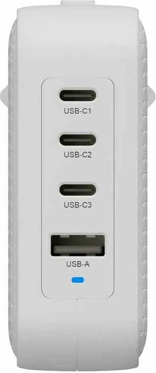 Karikues udhëtimi Targus, 100W, 4 porta USB-C/USB-A, i bardhë - 5