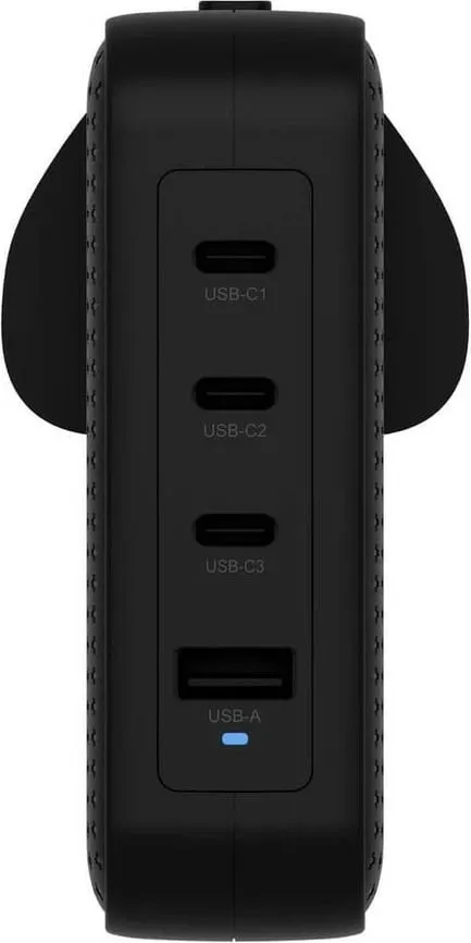 Karikues GaN Targus 145W, 3x USB-C, 1x USB-A, i zi - 5
