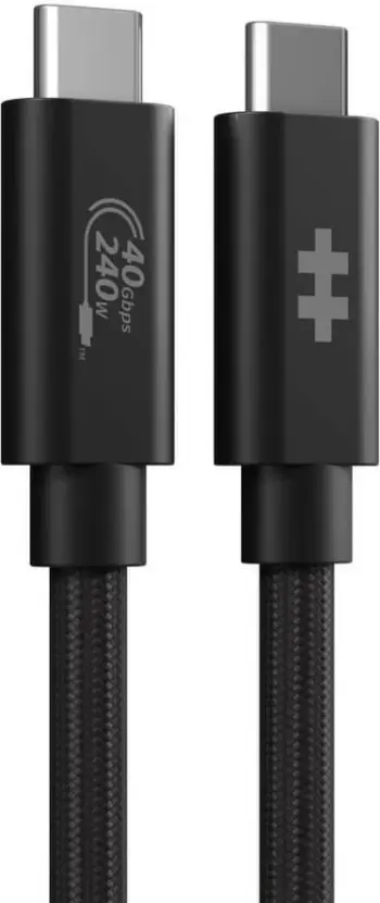 Kabllo USB-C Targus HyperDrive USB4 Performance 1.2m, 240W, 40Gbps, e zezë
