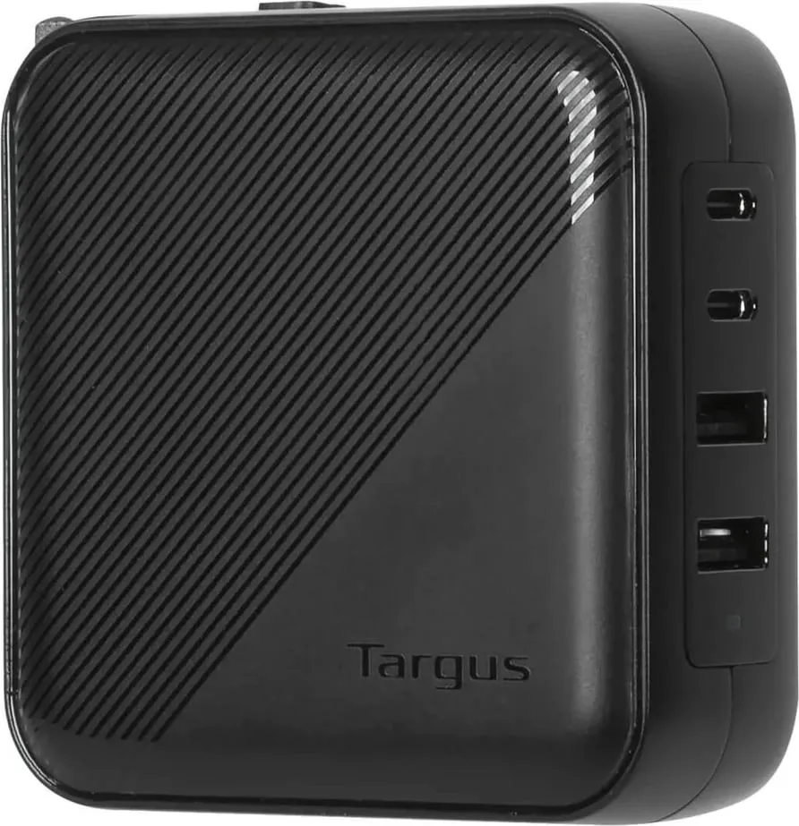 Karikues universal Targus 100W GaN, 4 porta, Power Delivery, i zi - 1