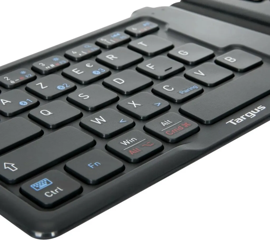 Tastierë portabile Targus Anti Microbial Folding, mini, Bluetooth, AZERTY, e zezë - 2