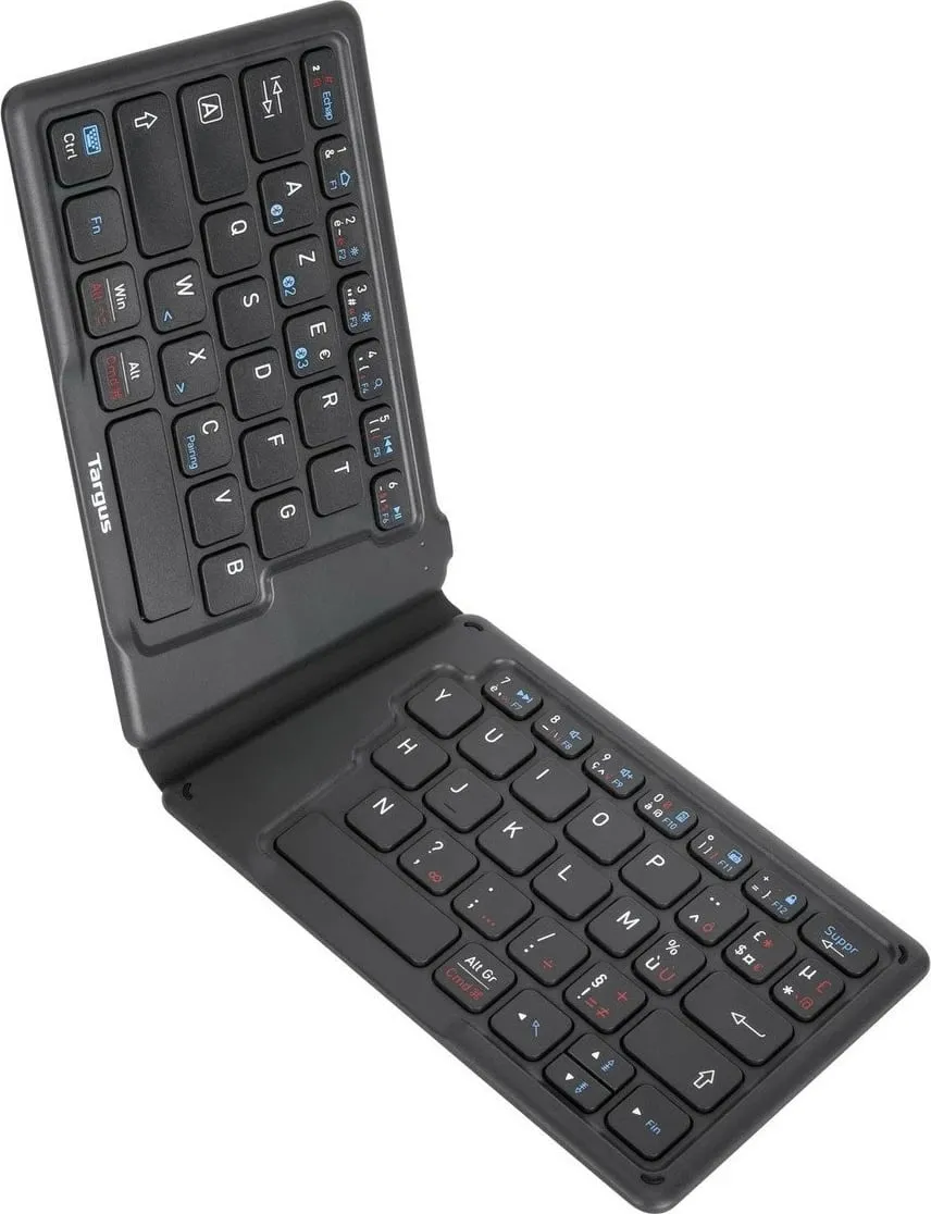 Tastierë portabile Targus Anti Microbial Folding, mini, Bluetooth, AZERTY, e zezë - 5