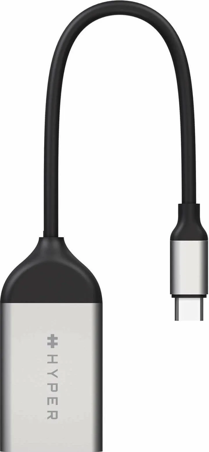Adapter USB-C në Ethernet Targus HyperDrive, 2.5G, çelik inox - 2