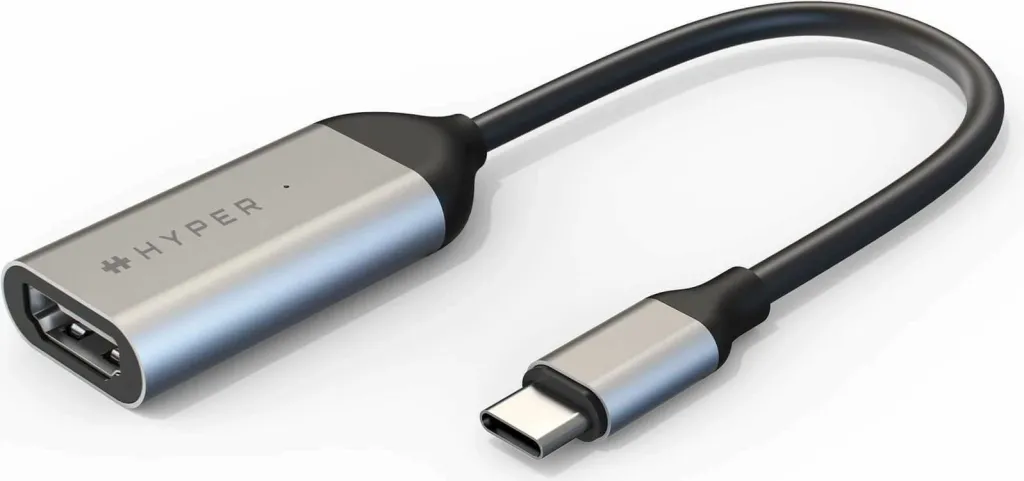 Adaptori USB C në HDMI HyperDrive HD425A, 4K 60Hz, gri - 1