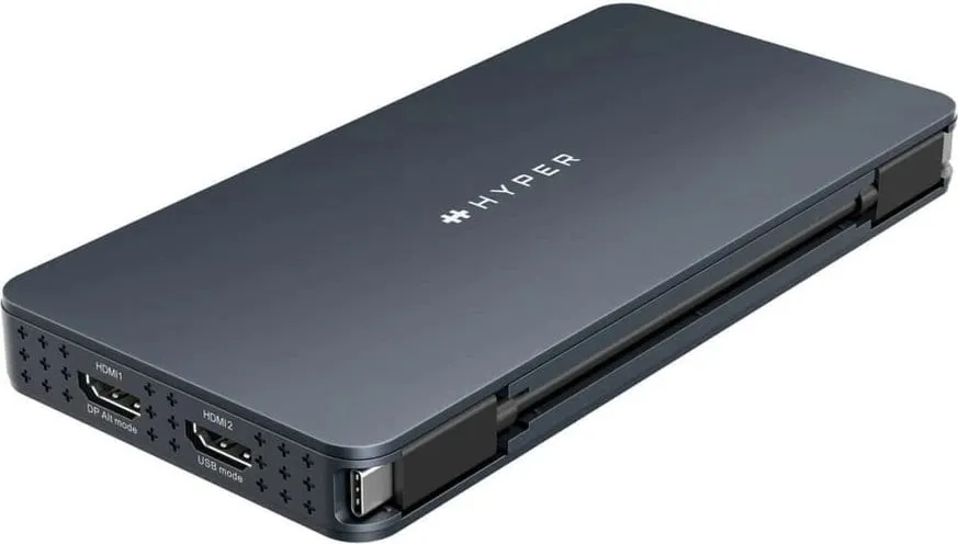 Stacion dokimi Hyper HyperDrive Next HD7001GL, USB C, Ethernet gigabit, Midnight Blue - 1