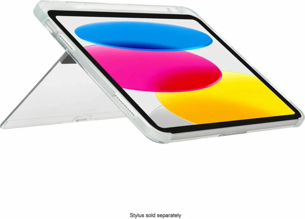 Mbrojtëse tablet Targus Click-in Clear, për iPad 10th Gen 10.9", me këmbë mbajtëse, transparente - 16