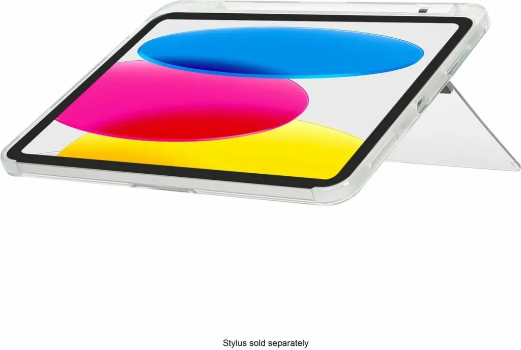 Mbrojtëse tablet Targus Click-in Clear, për iPad 10th Gen 10.9", me këmbë mbajtëse, transparente - 18