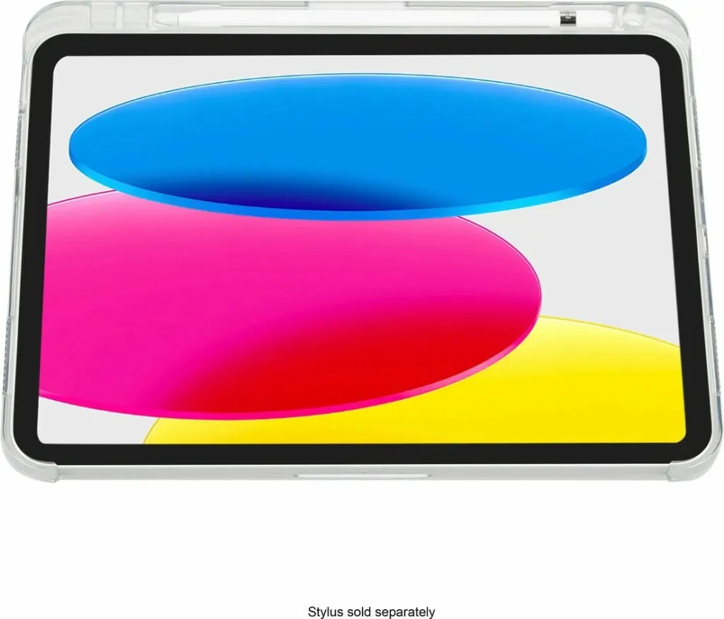 Mbrojtëse tablet Targus Click-in Clear, për iPad 10th Gen 10.9", me këmbë mbajtëse, transparente - 4