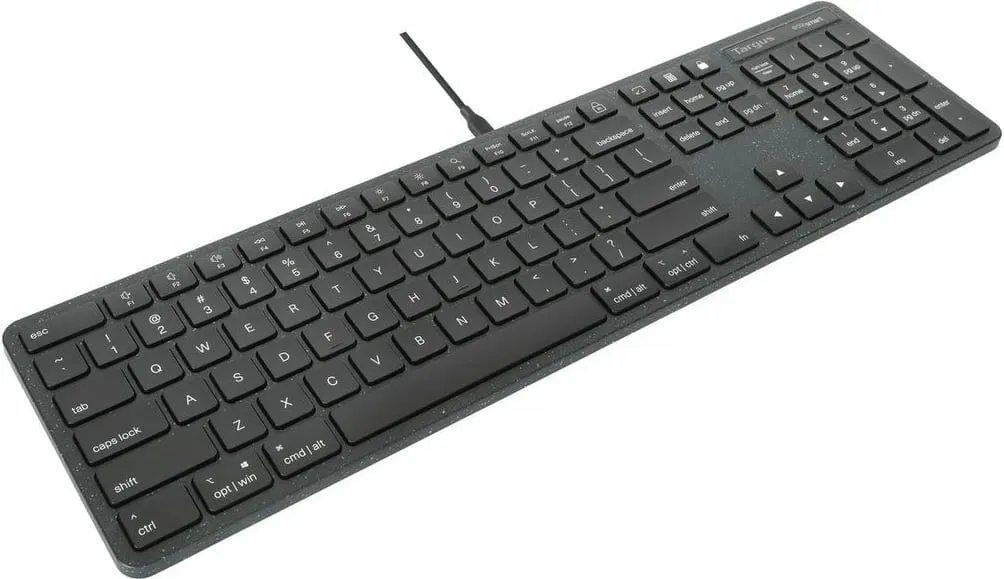 Tastierë Targus Full Size, USB, QWERTY UK, e zezë - 1