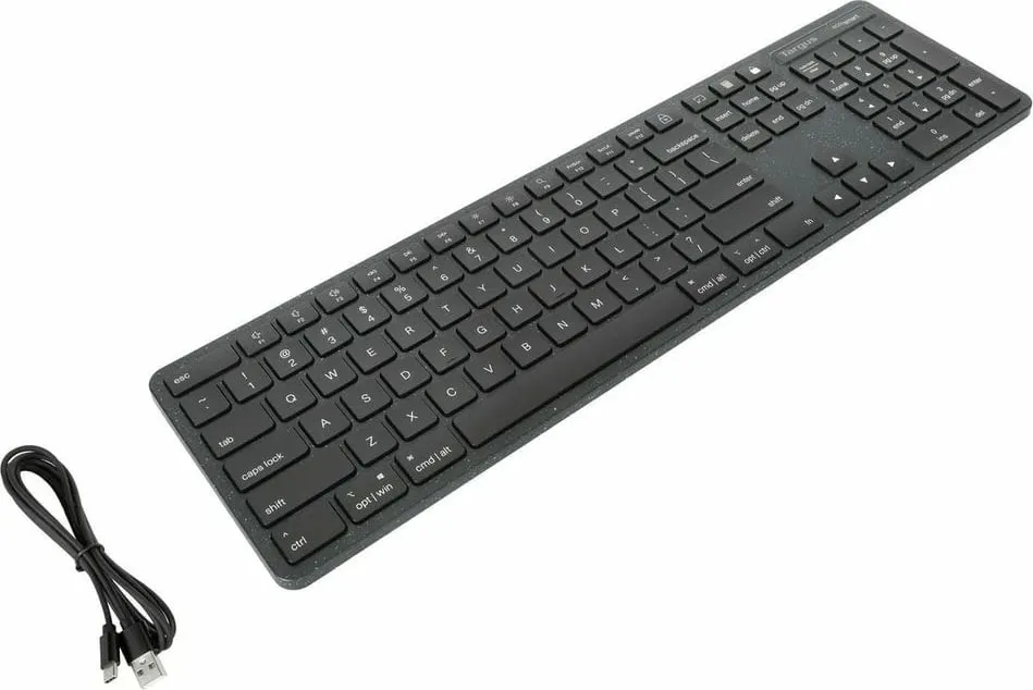 Tastierë Targus Full Size, USB, QWERTY UK, e zezë - 3
