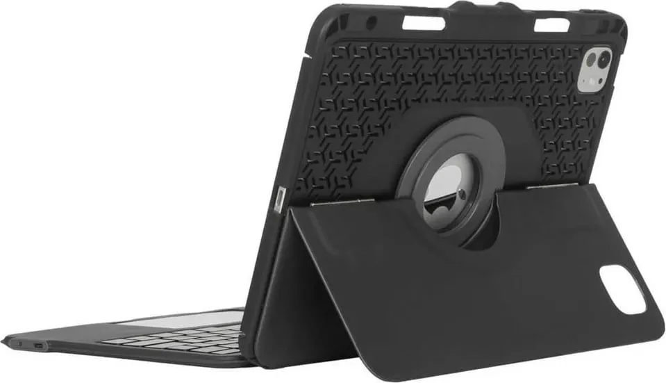 Mbështjellës me tastierë Bluetooth Targus VersaVu për iPad, Nordic, i zi - 6