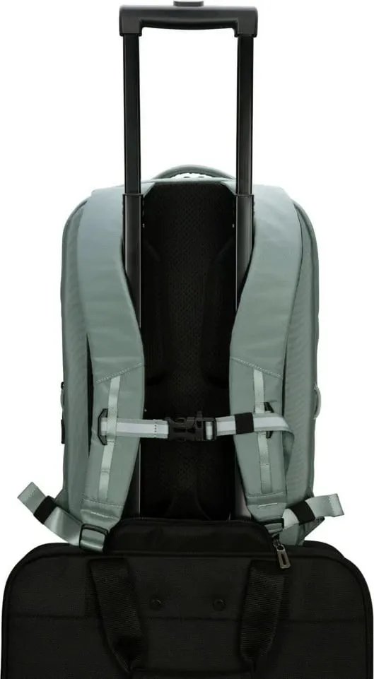 Çantë shpine Targus Work+Play Flex 15-16 inç, ngjyrë e gjelbër - 7