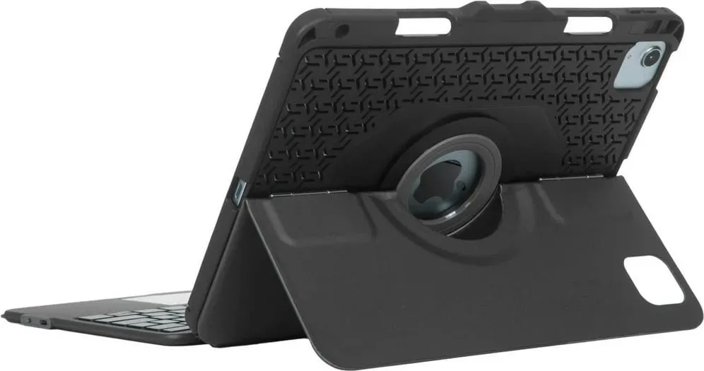 Mbështjellës me tastierë Targus Versavu THZ967DE, Bluetooth, për iPad Air, gjermanisht, e zezë - 8