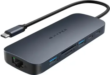 Docking station Targus HyperDrive EcoSmart Gen.2 10-in-1, USB-C, 4K, Ethernet, Blu