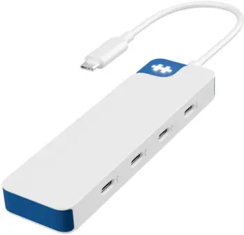 Dock USB C Targus HyperDrive Wired, shumë porta, e bardhë