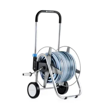 Karrocë për zorrë Cellfast Explorer Kit(55-060), 1/2", 50m, e argjendtë