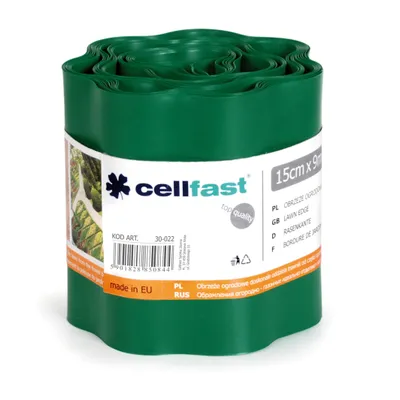 Rrethojë kopshti Cellfast (30-022), 15cm x 9m, e gjelbër e errët - 1