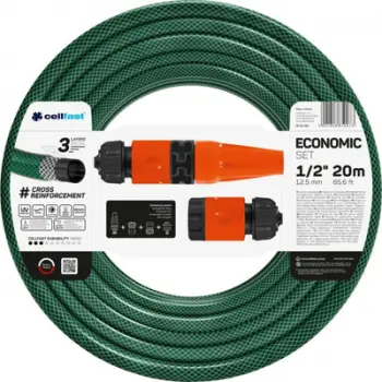 Set për ujitje Cellfast (10-100), 1/2 ", 20m